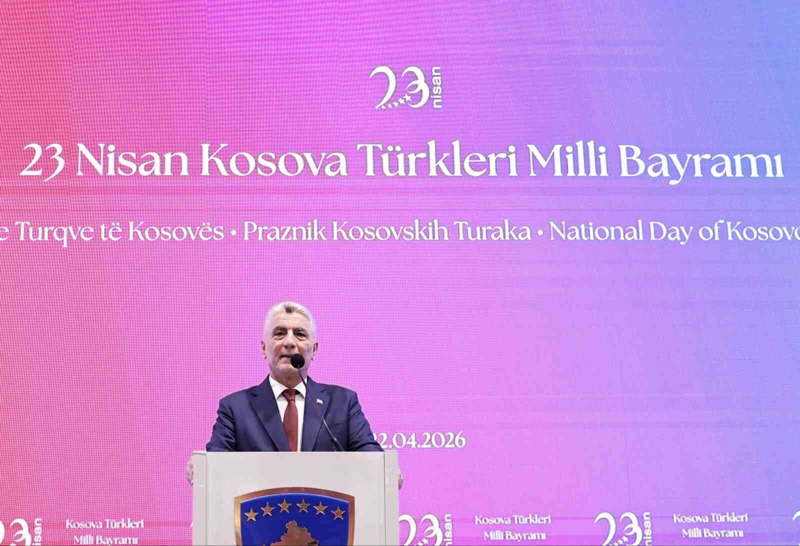 Bakan Bolat, 'Kosova Türkleri Milli Bayramı' resepsiyonuna katıldı