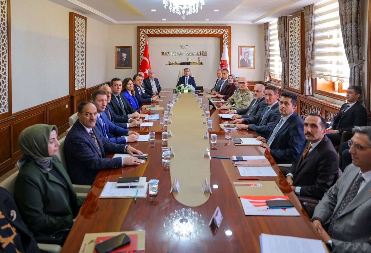 Bayburt'ta kadına yönelik şiddetle mücadele çalışmaları değerlendirildi