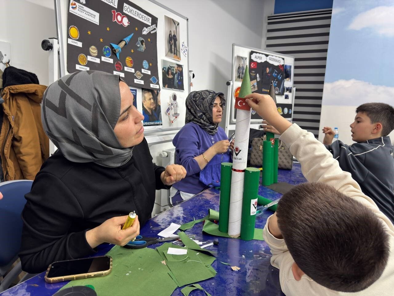 Canik'te bayram coşkusu, aileler ile paylaşıldı