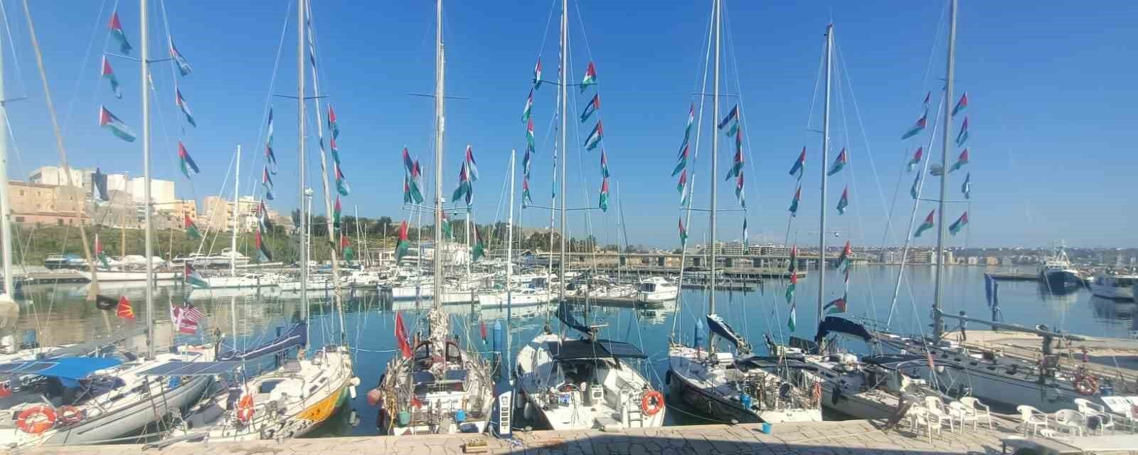 Denizlili gönüllü Salih Tekin Sumud Filosuna katılmak için İtalya'da