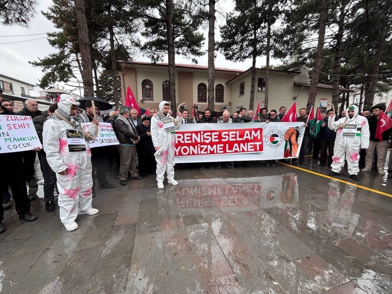 Erzincan'da Filistin için tek yürek çağrısı