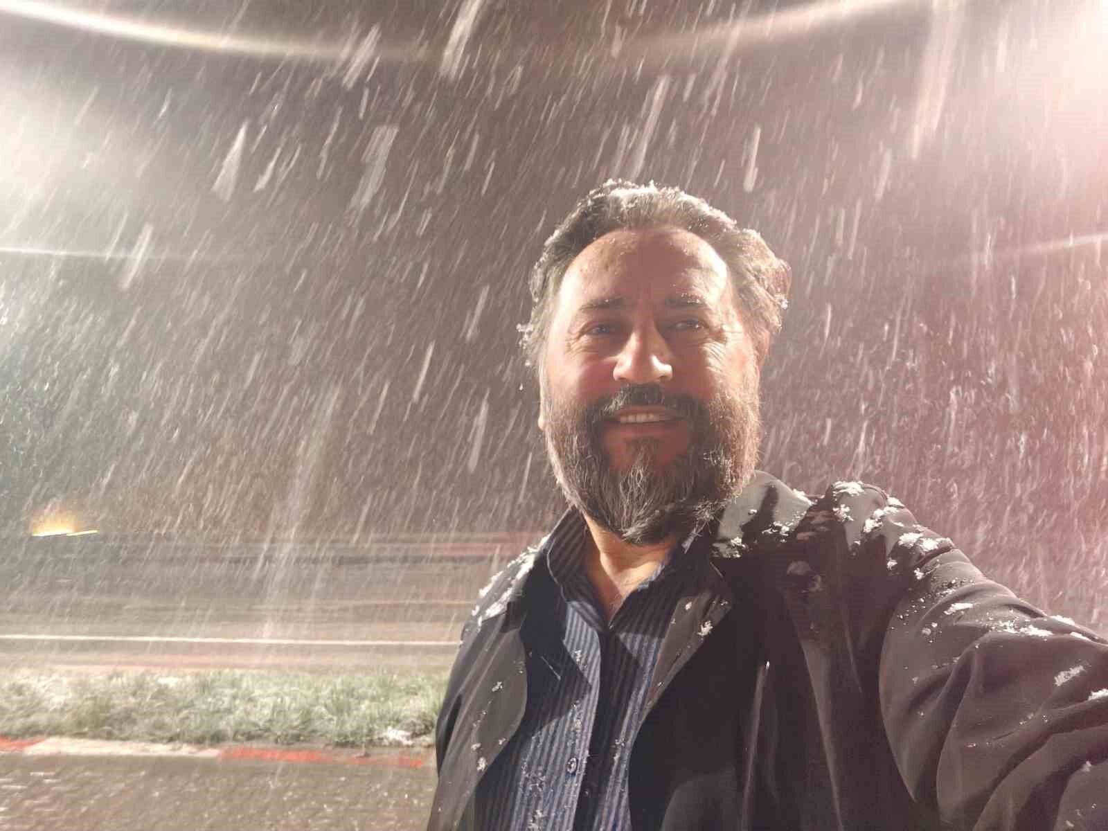 Karabük'te Nisan sonunda kar sürprizi