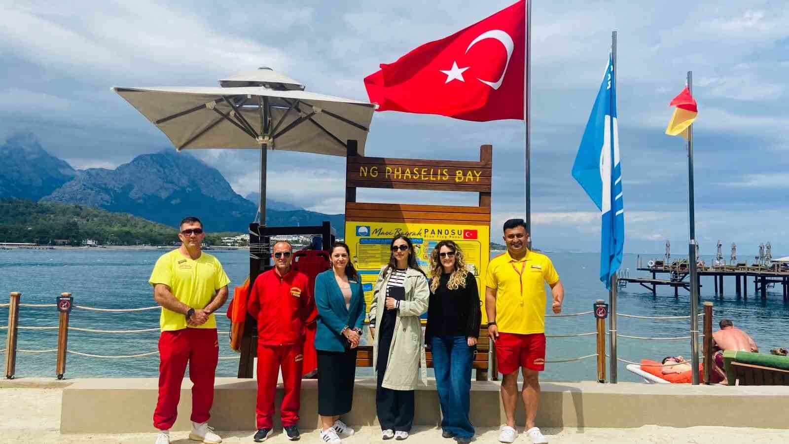 Kemer'de Mavi Bayrak denetimleri başladı