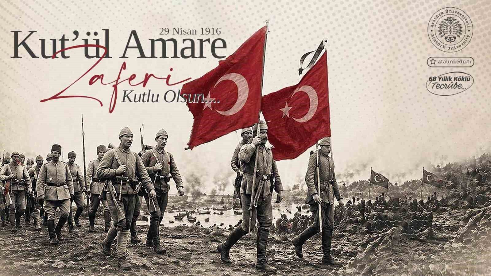 Kût'ül-Amâre Zaferinin 110. yıl dönümü kutlu olsun