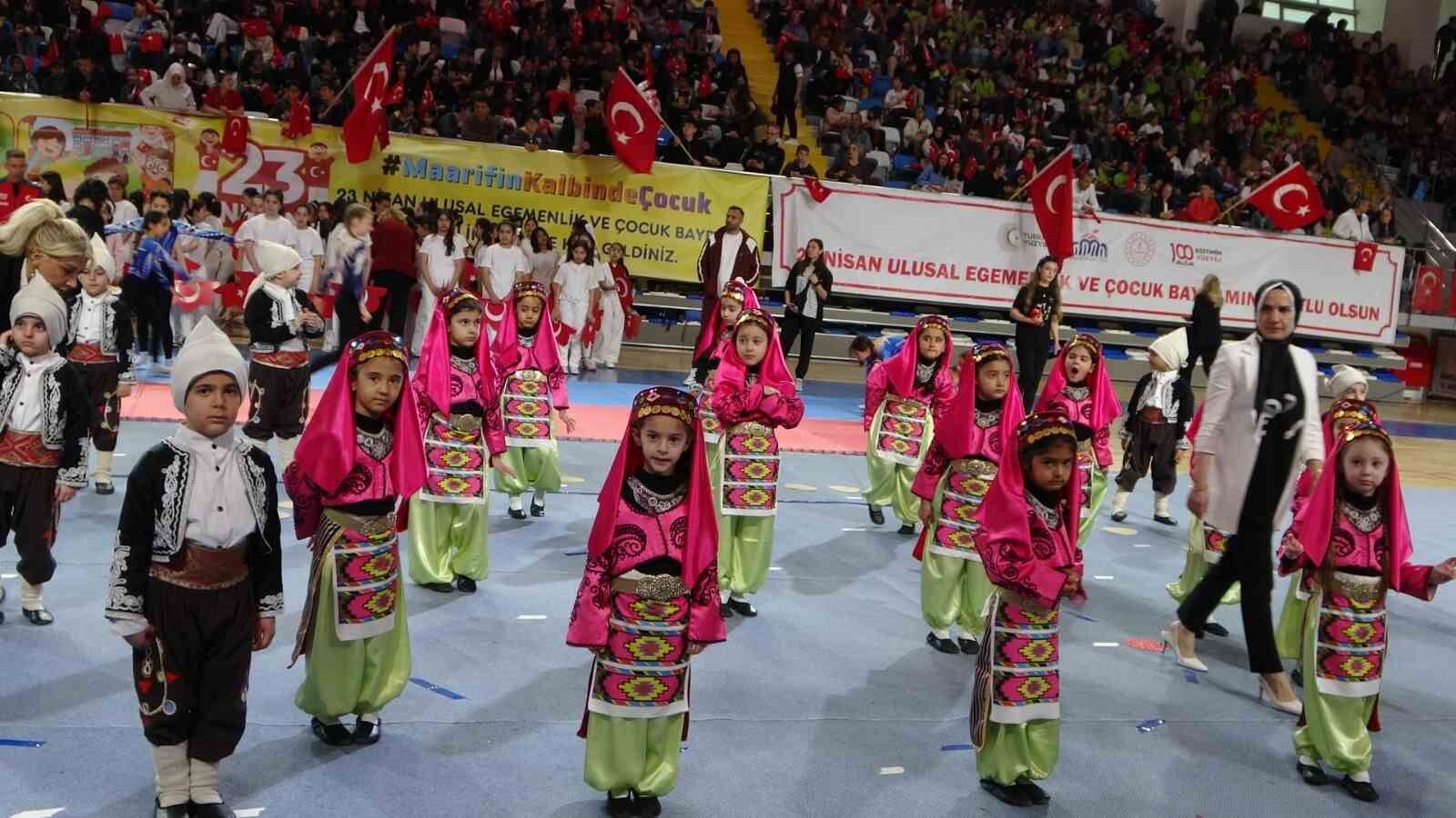 Malatya'da 23 Nisan coşkuyla kutlandı