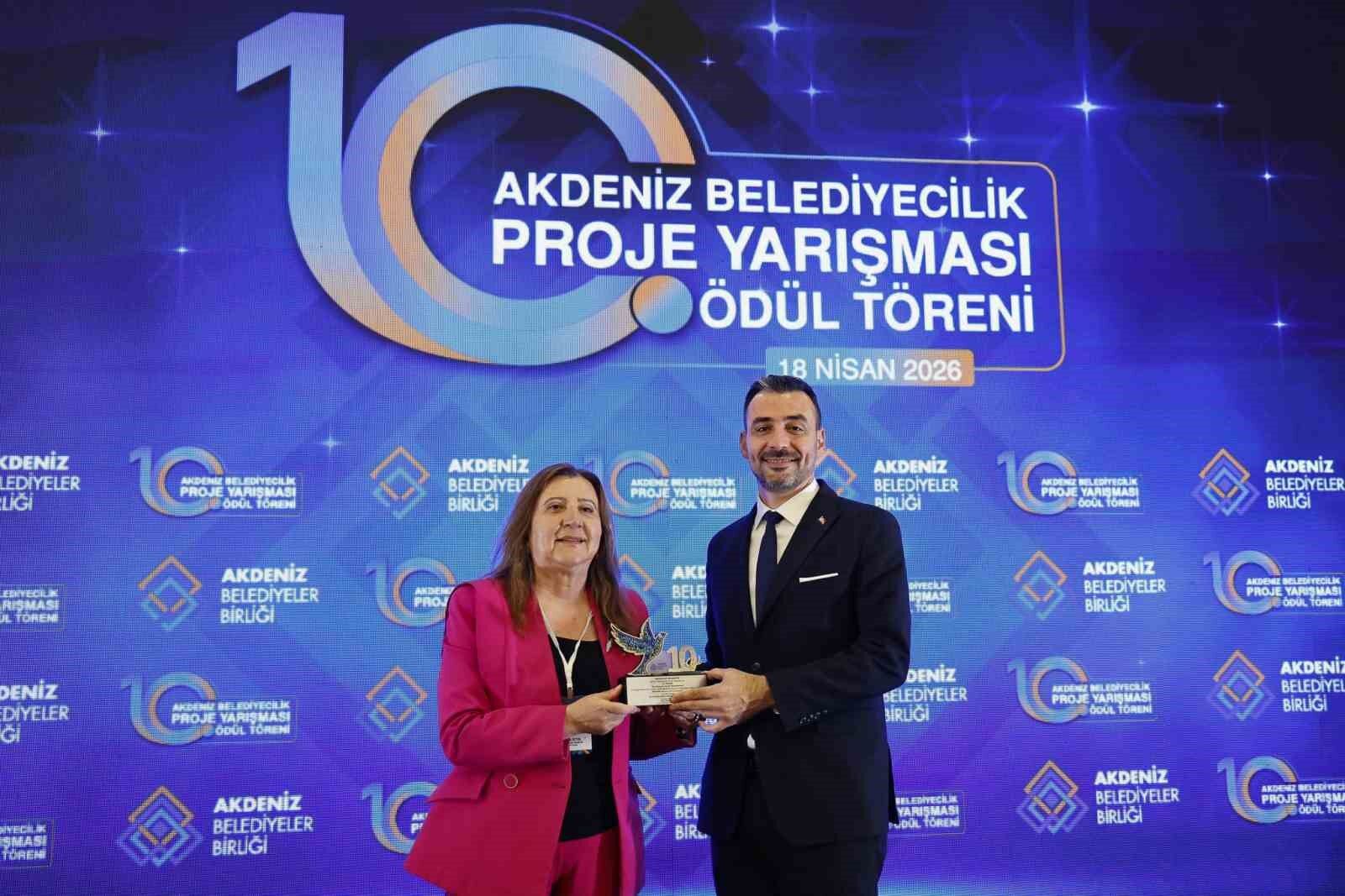 Manavgat Belediyesi'nin 'Tazı Kanyonu Çevre Düzenlemesi 'projesi ödüllendirildi