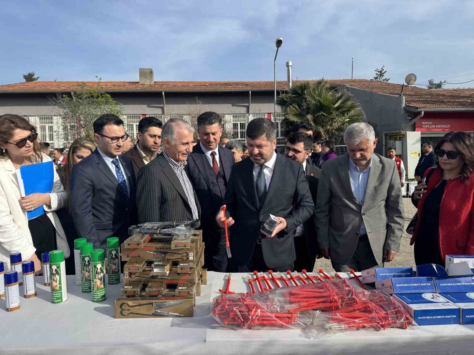 Mardin'de INSURE Projesi kapsamında 4 milyon liralık ekipman teslim töreni