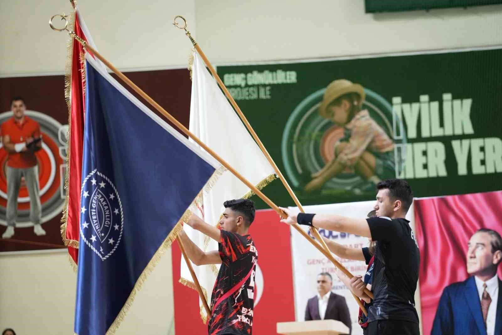 Muğla'da Okul Sporları Dart Türkiye Birinciliği başladı