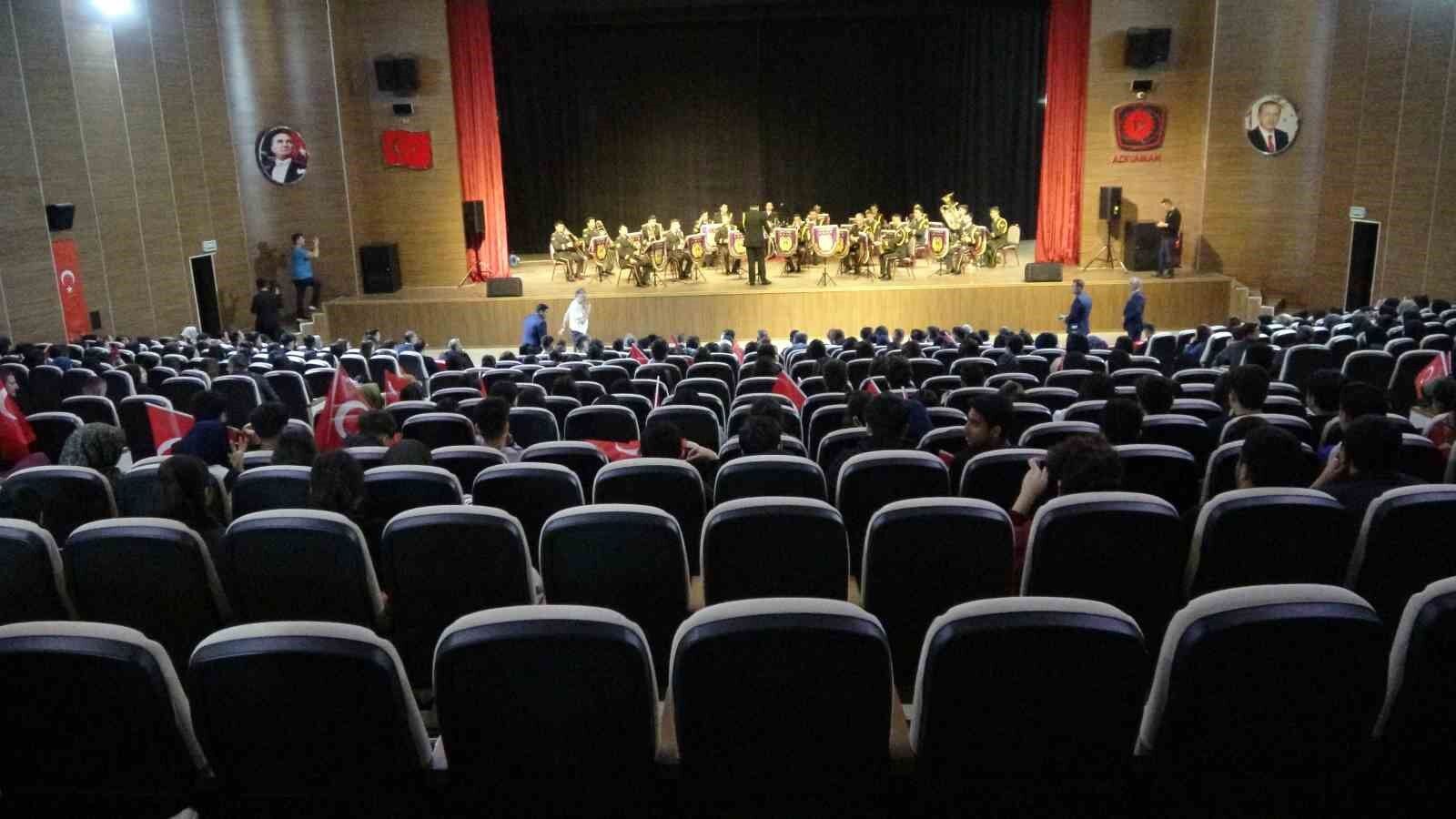 Ordu Bölge Bandosu Adıyaman'da konser verdi
