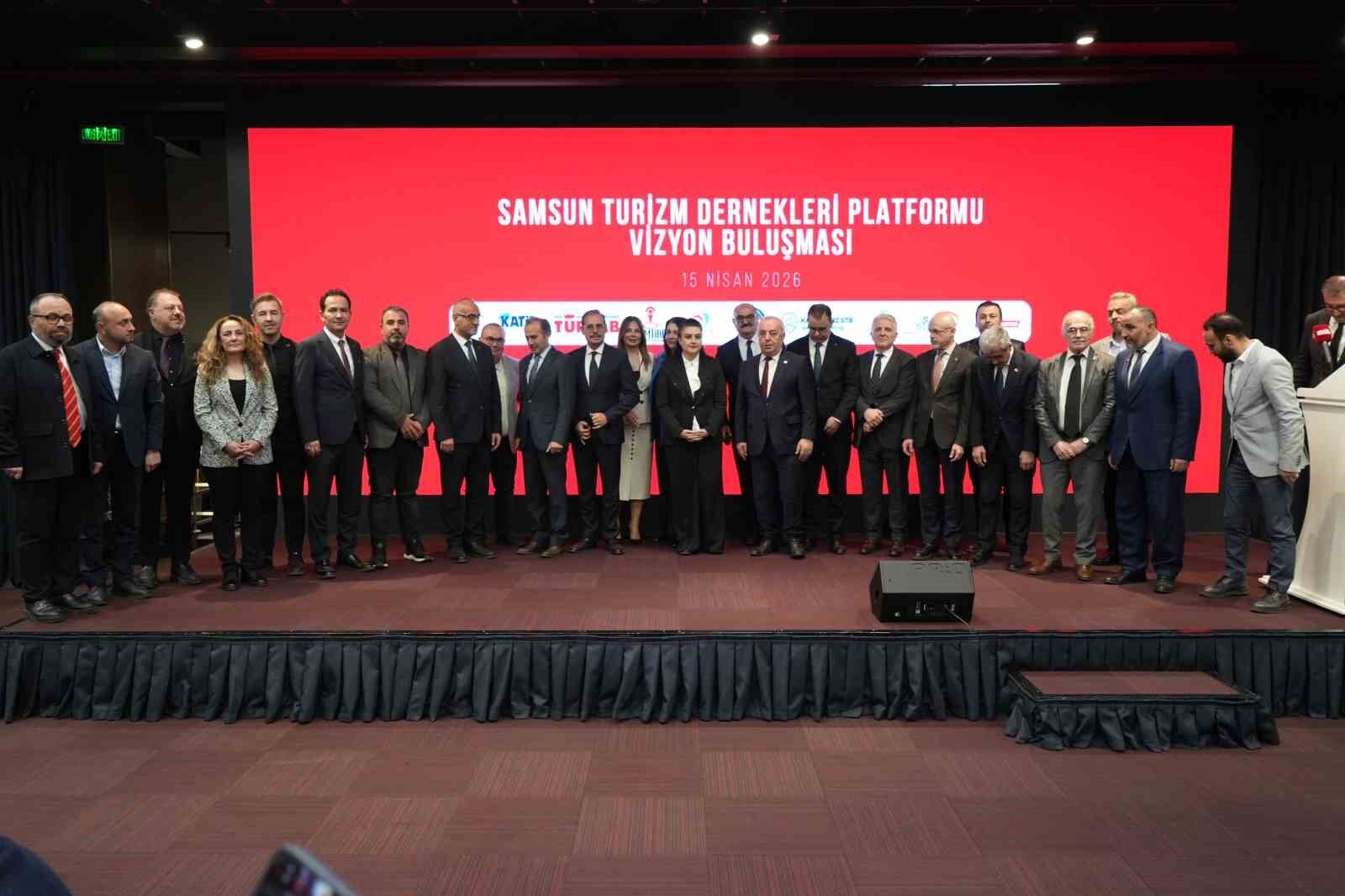 Samsun'da turizm dernekleri tek çatı altında birleşti: 'Odak Samsun'