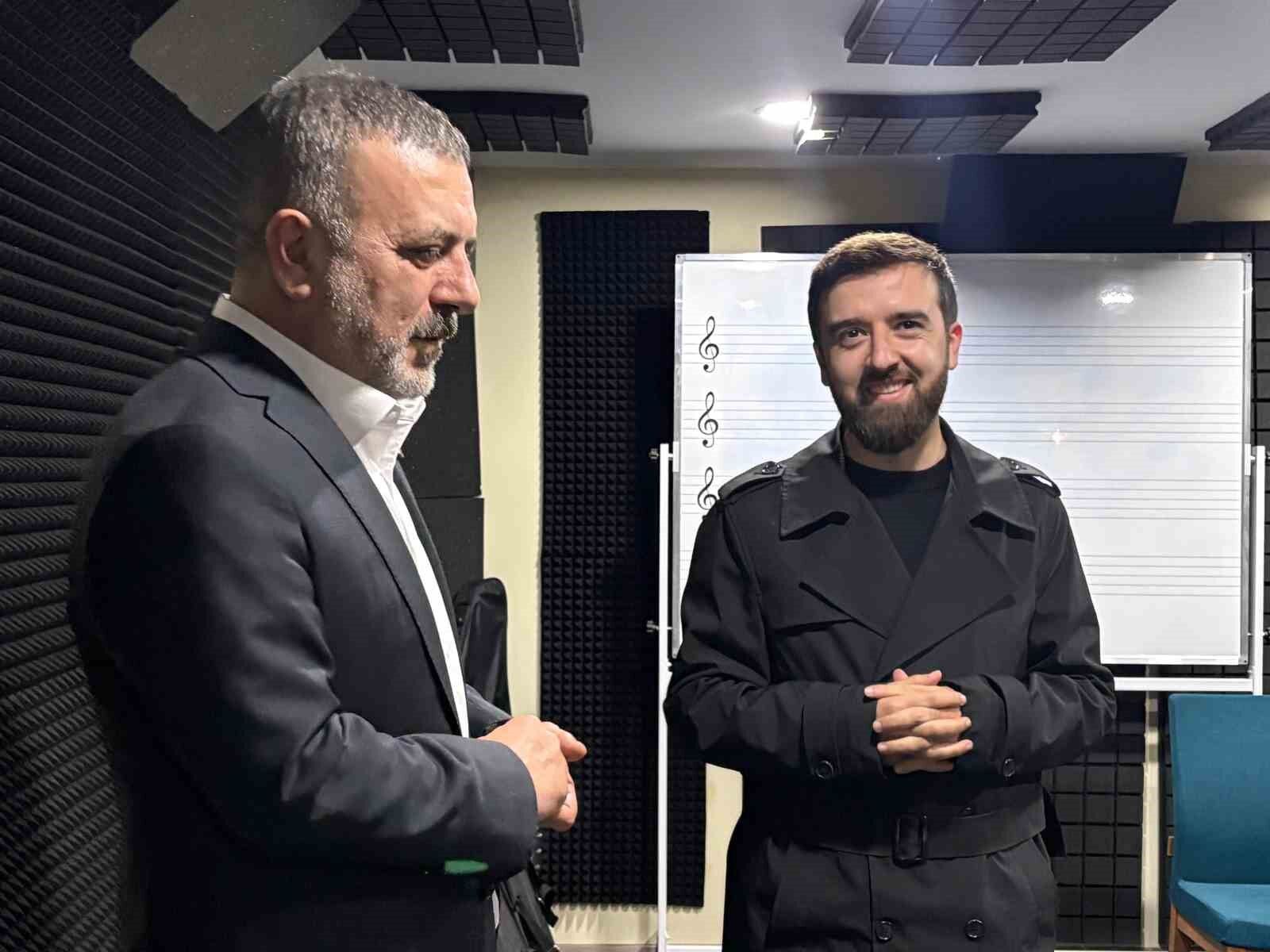 Sincan'da sanat dolu buluşma: Mevlan Kurtishi, Türk Musikisi Konservatuvarı'nda