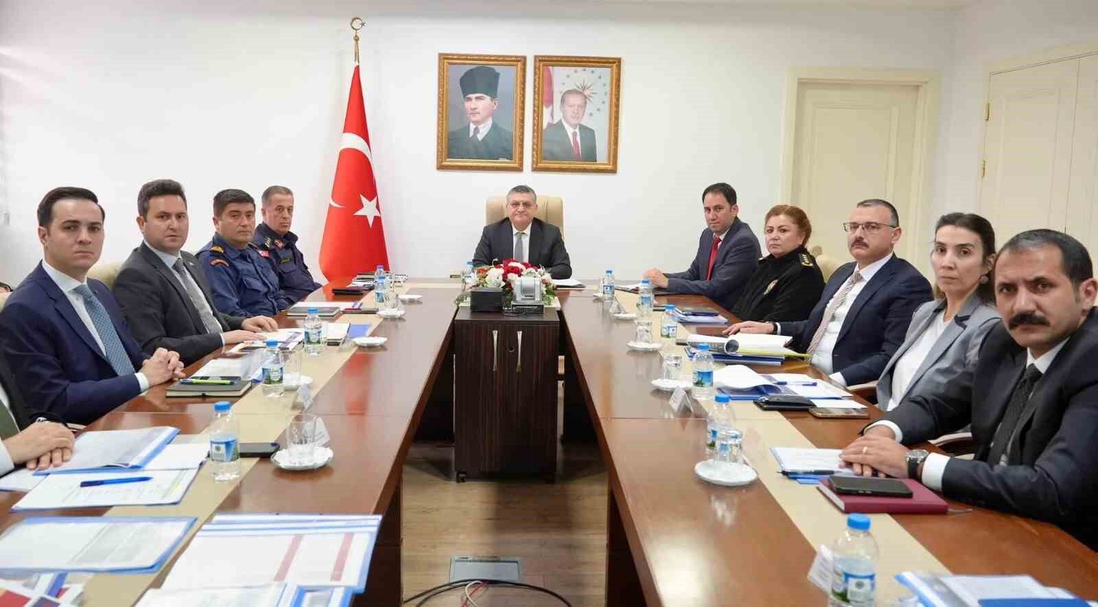 Sinop'ta huzur ve güven için kritik zirve