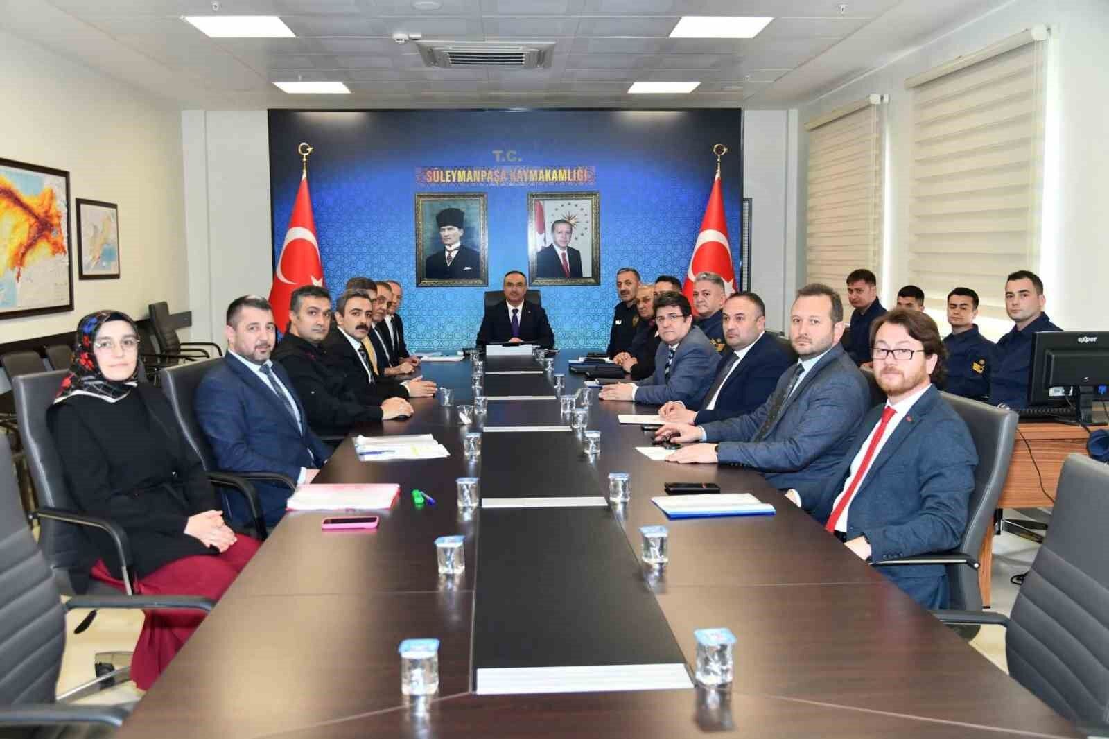 Tekirdağ'da 'Plajlarda Yaz Tedbirleri' toplantısı gerçekleştirildi