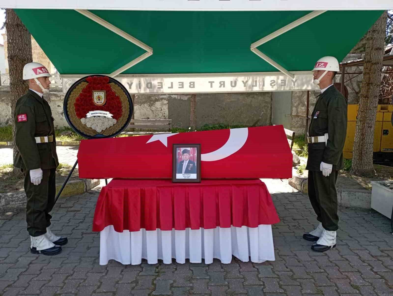Tokat'ta Kıbrıs gazisine son görev