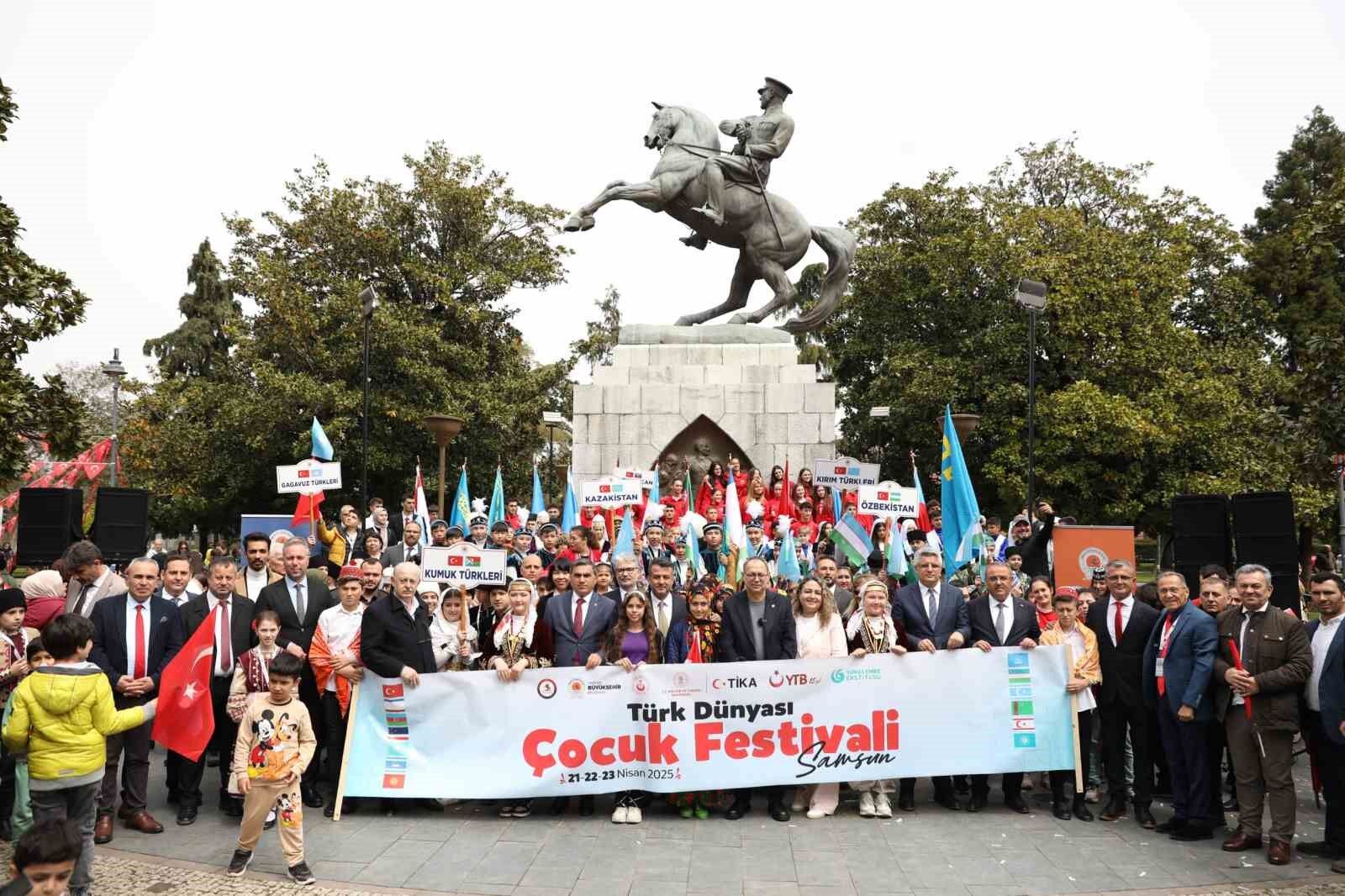Türk Dünyası Çocuk Festivali Samsun'da dolu dolu geçecek