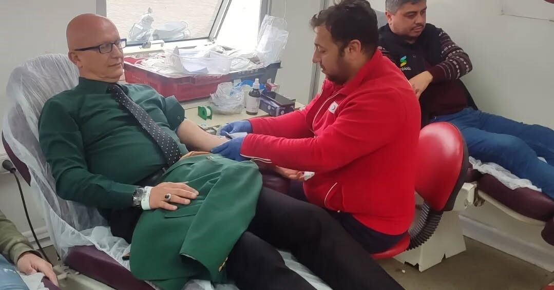 Yenipazar İlçe Milli Eğitim'den kan bağışına destek