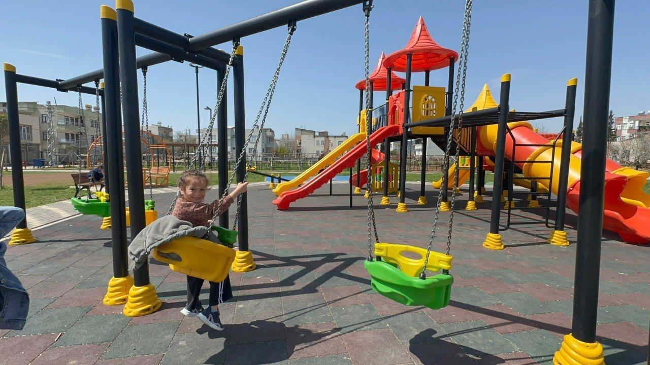 Yeşilyurt Mahallesi'ndeki yeni park tamamlandı