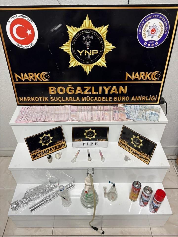 Boğazlıyan'da Uyuşturucu Operasyonu Kiralık Evden 37 Gram Metamfetamin Çıktı
