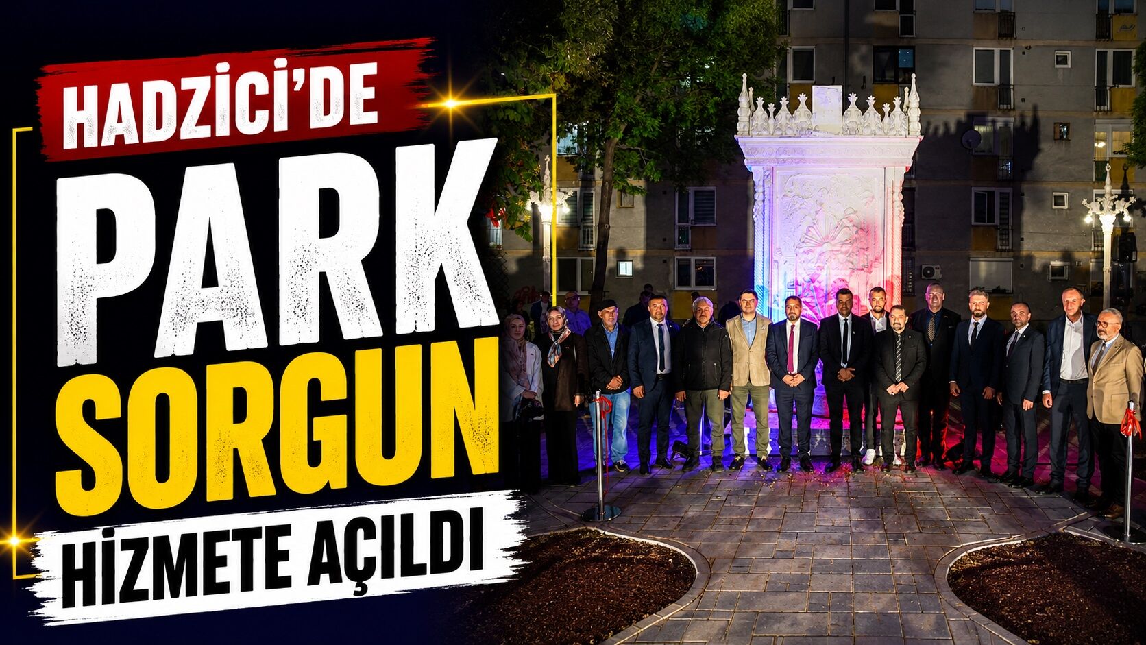 Hadzici'de 'Park Sorgun' Hizmete Açıldı (1)