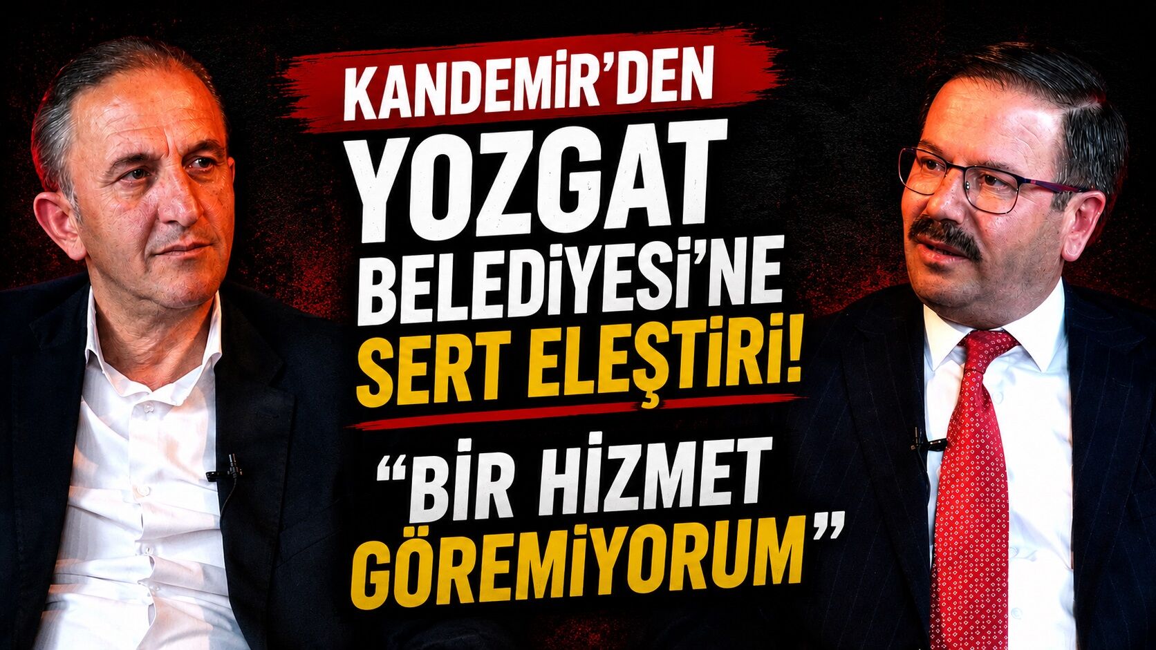 Kandemir'den Yozgat Belediyesi'ne Sert Eleştiri: "Bir Hizmet Göremiyorum"