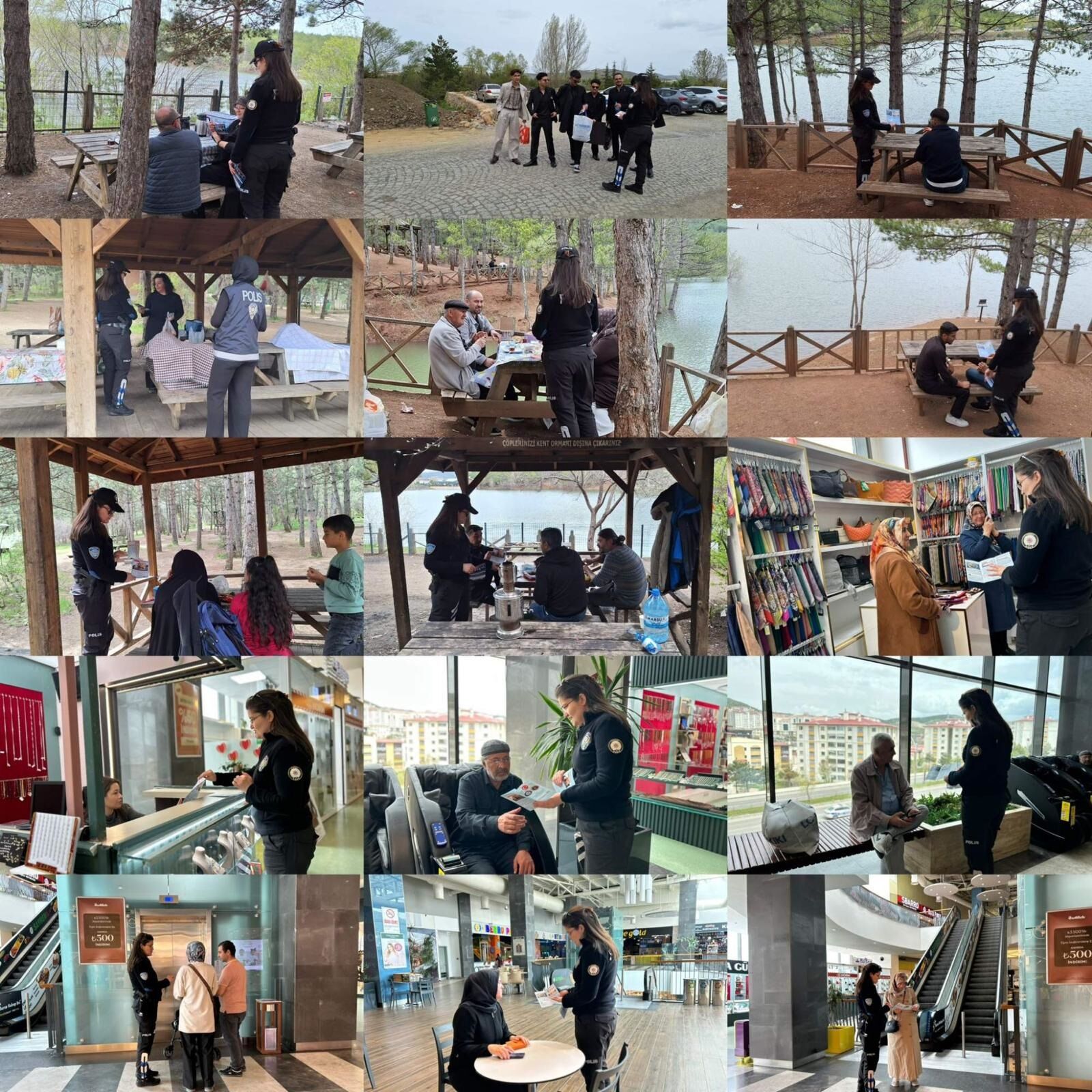 Yozgat Polisi Okul, Park Ve Avm'yi Dolaştı 212 Kişiye Eğitim