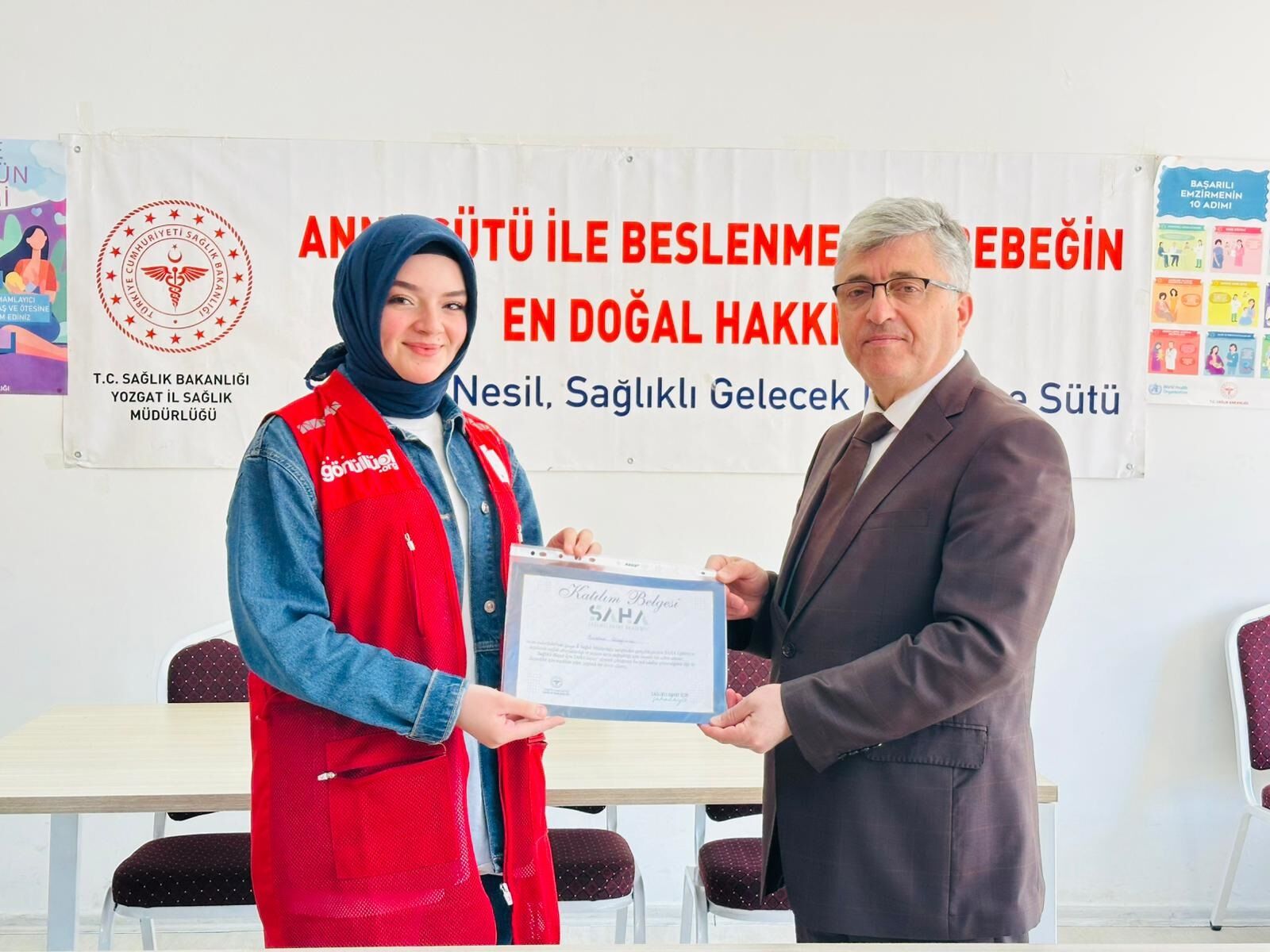 Yozgat'ta Kızılay Gönüllülerine Saha Sertifikası1