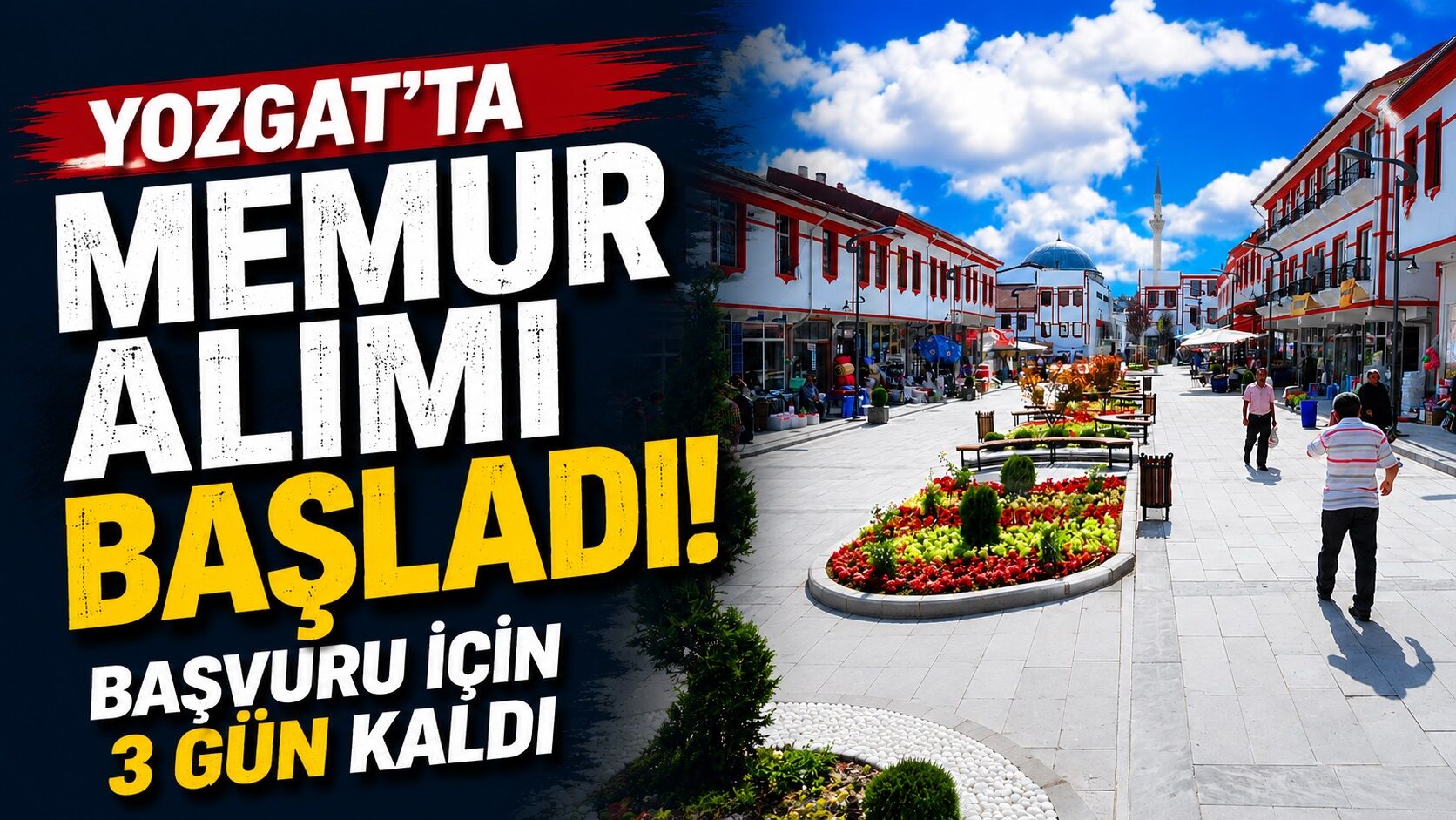 Yozgat'ta Memur Alımı Başladı: Başvuru İçin 3 Gün Kaldı