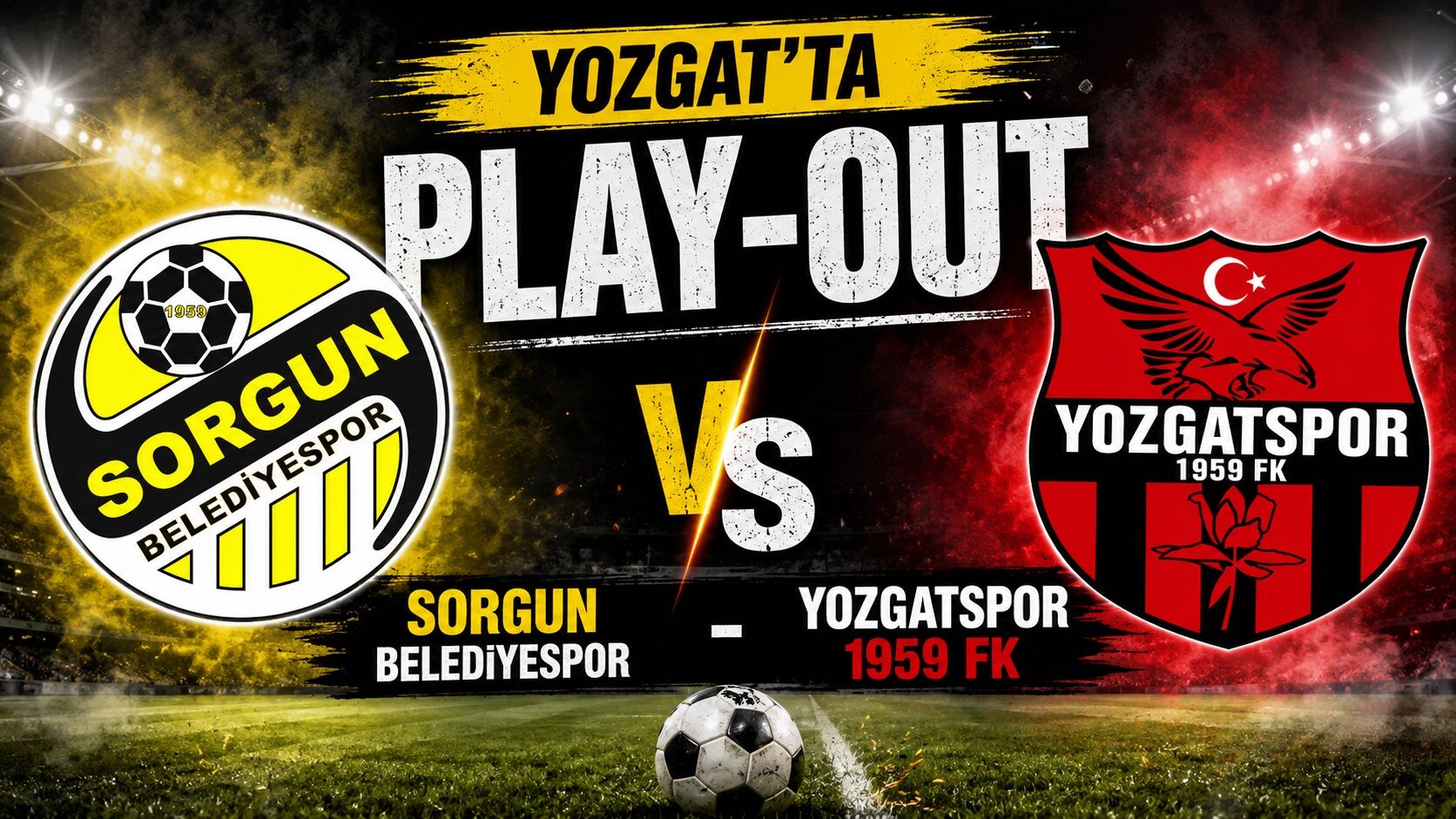 Yozgat'ta Play Out Sorgun Belediyespor Yozgatspor 1959 Fk
