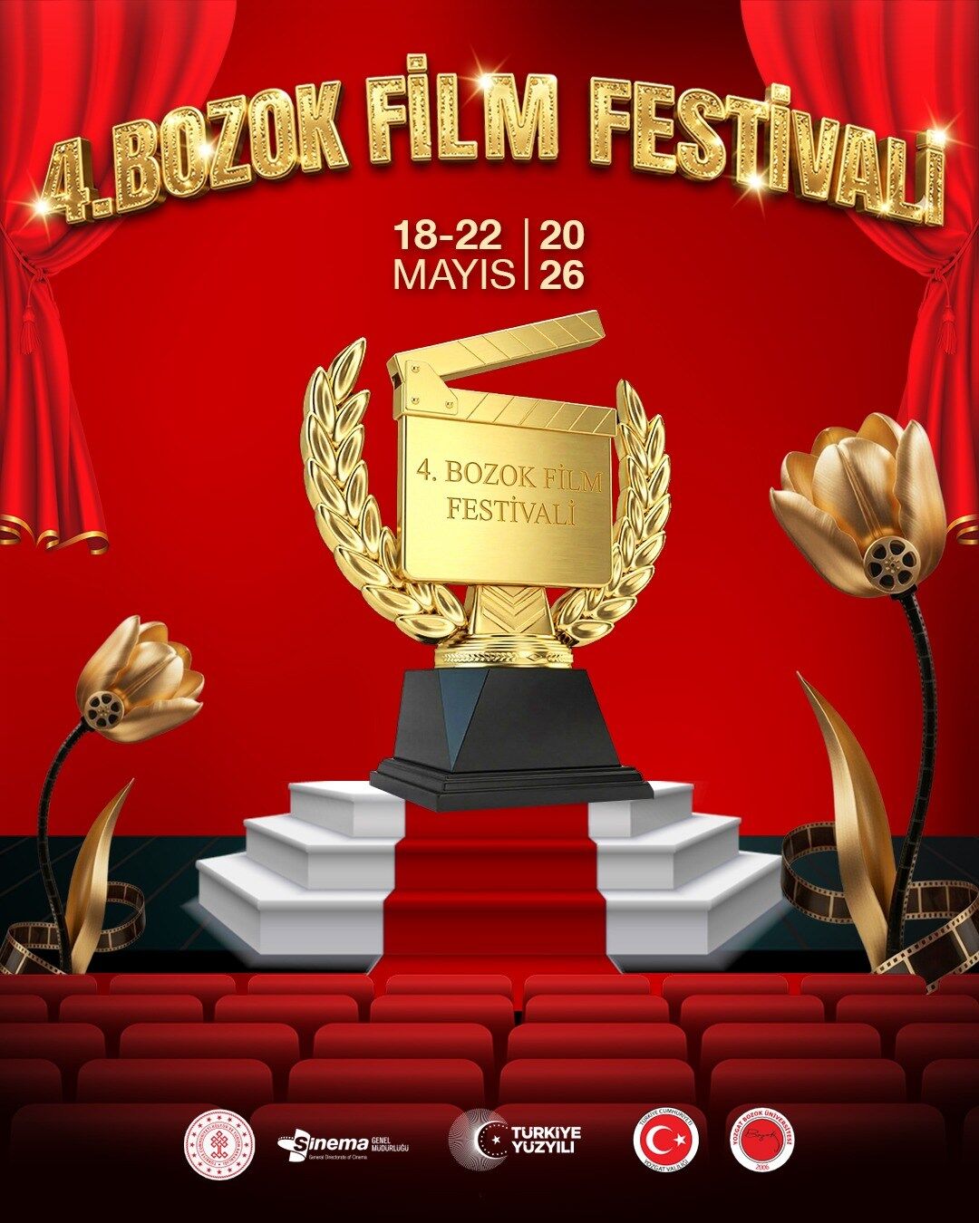 Yozgat'ta Sinema Şöleni 4. Bozok Film Festivali 18 Mayıs'ta Başlıyor