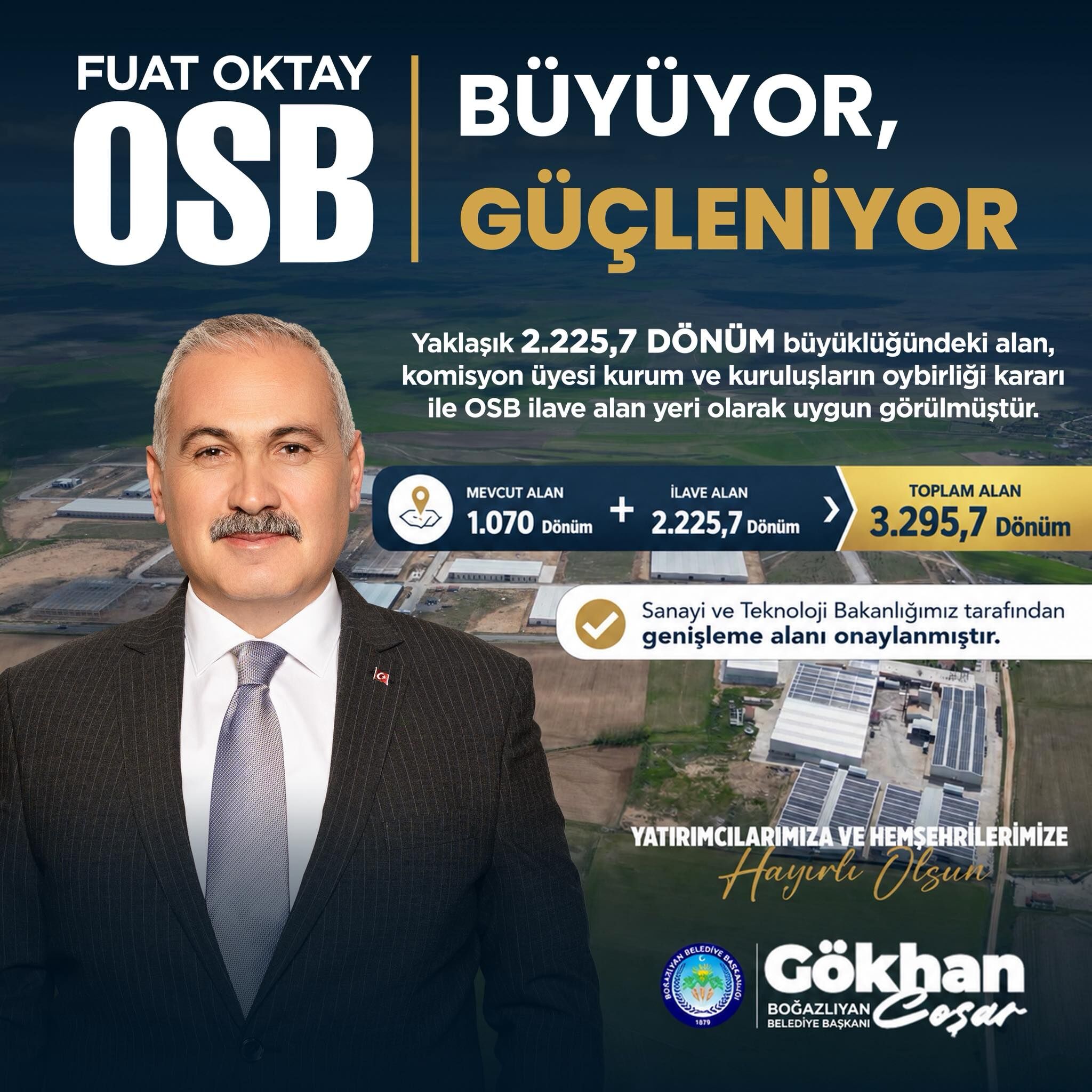 Boğazlıyan Fuat Oktay Osb 3 Katına Çıktı Bakanlık Onayı Geldi