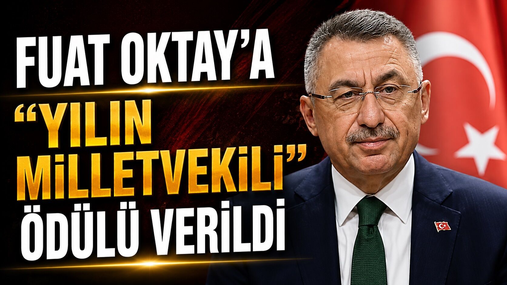 Fuat Oktay'a "Yılın Milletvekili" Ödülü Verildi