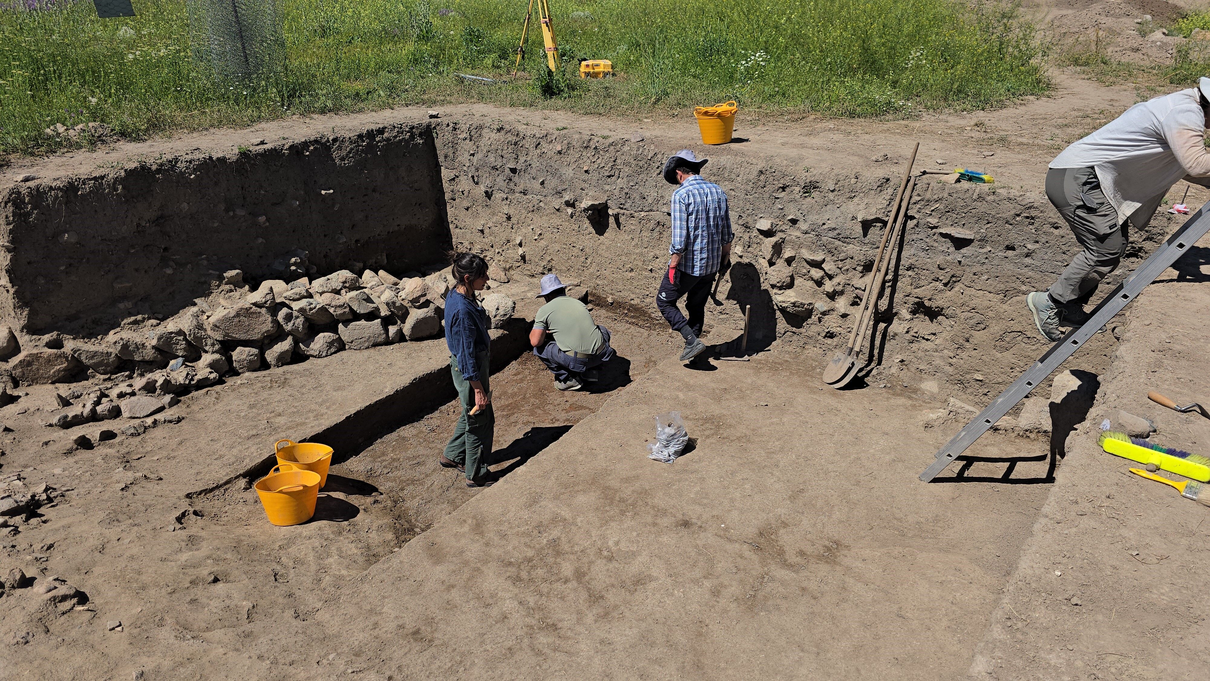 Uşaklı Höyük'teki Kazılarda Eski Çağlara Ait Ritüel Alanları Araştırılıyor (1)