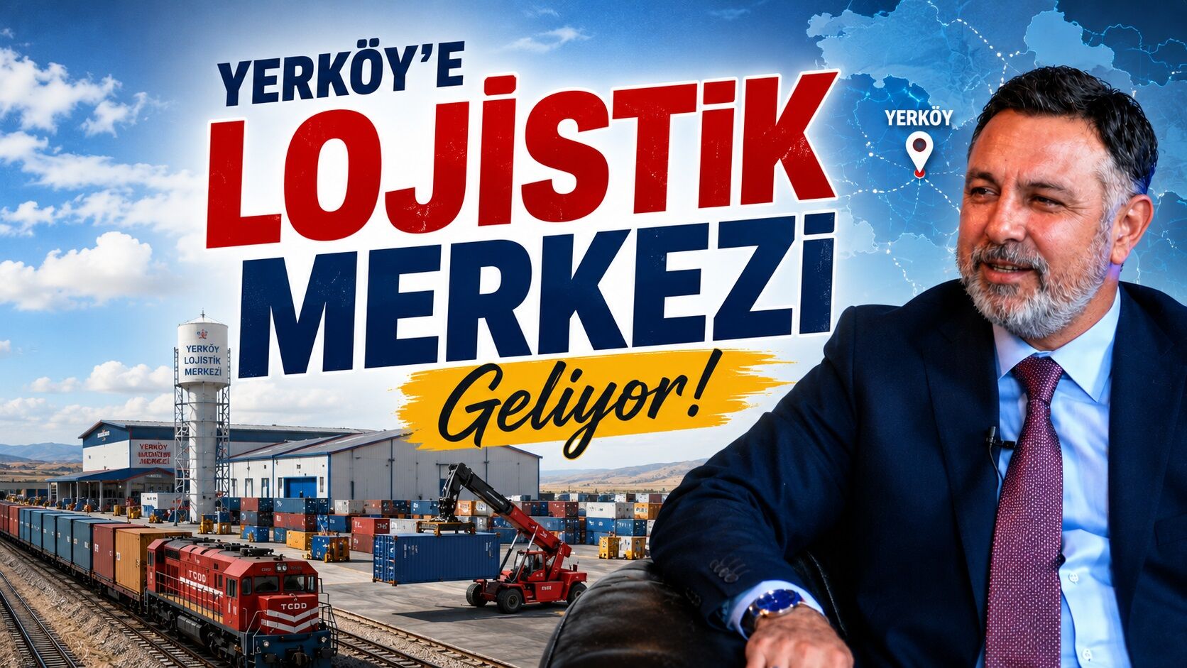 Yerköy'e Lojistik Merkezi Geliyor: Gümrük, Fuar Alanı ve 26.000 Dönümlük Sanayi Bölgesi