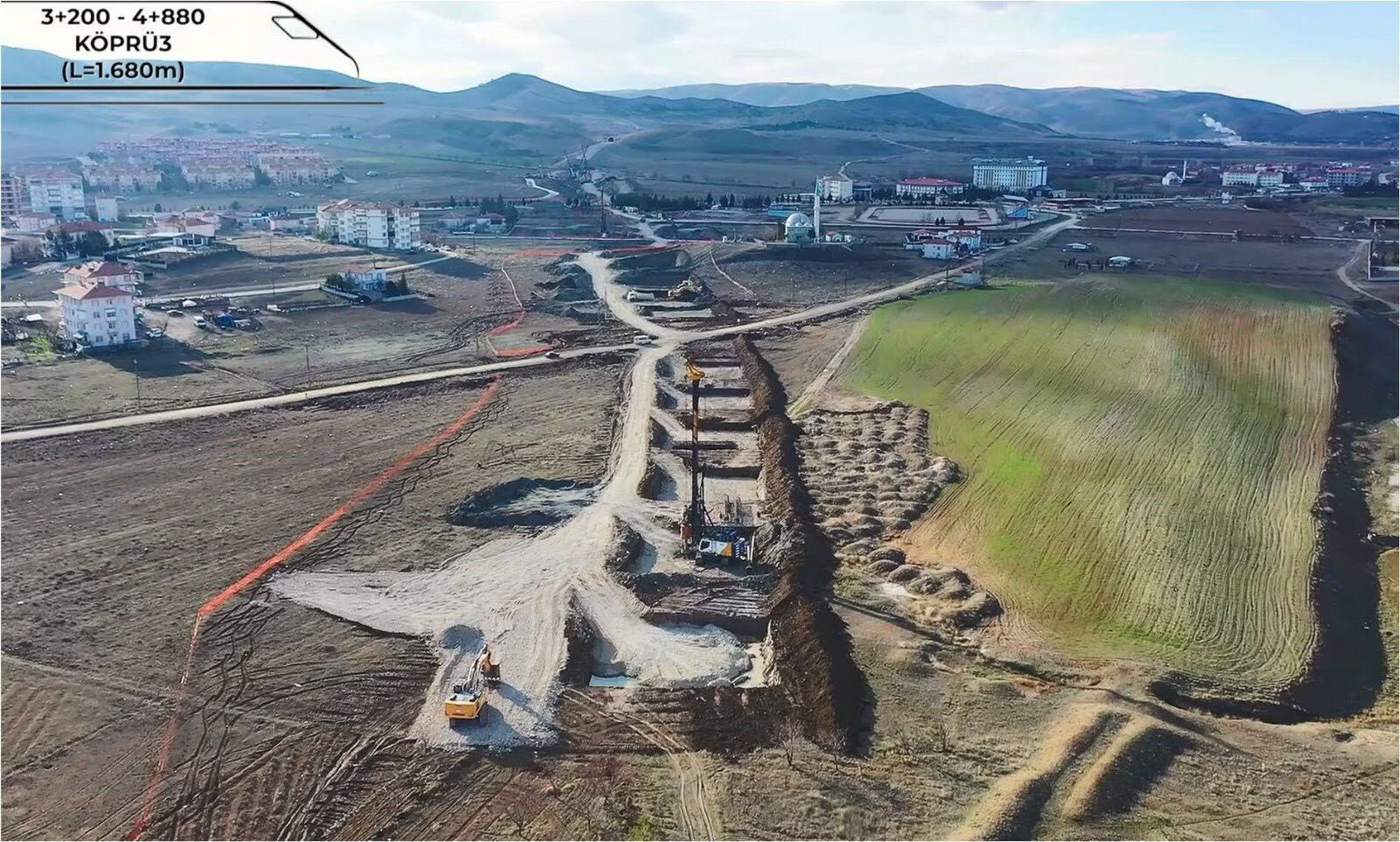 Yozgat'ı İki Şehre Bağlayacak Dev Proje Yüzde 36'Da (1)