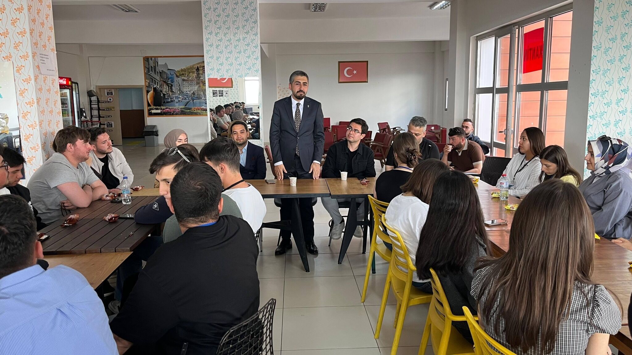 Yozgat'ta Gençlerle Yüz Yüze Şimşek Üniversitelileri Dinledi (1)