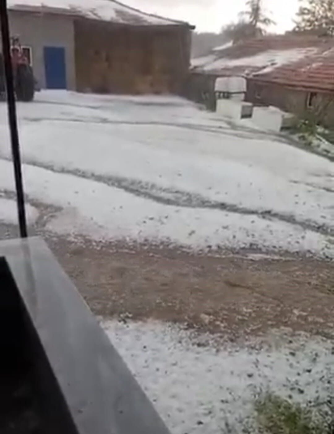 Yozgat’ta Sağanak Ve Dolu Etkili Oldu (2)