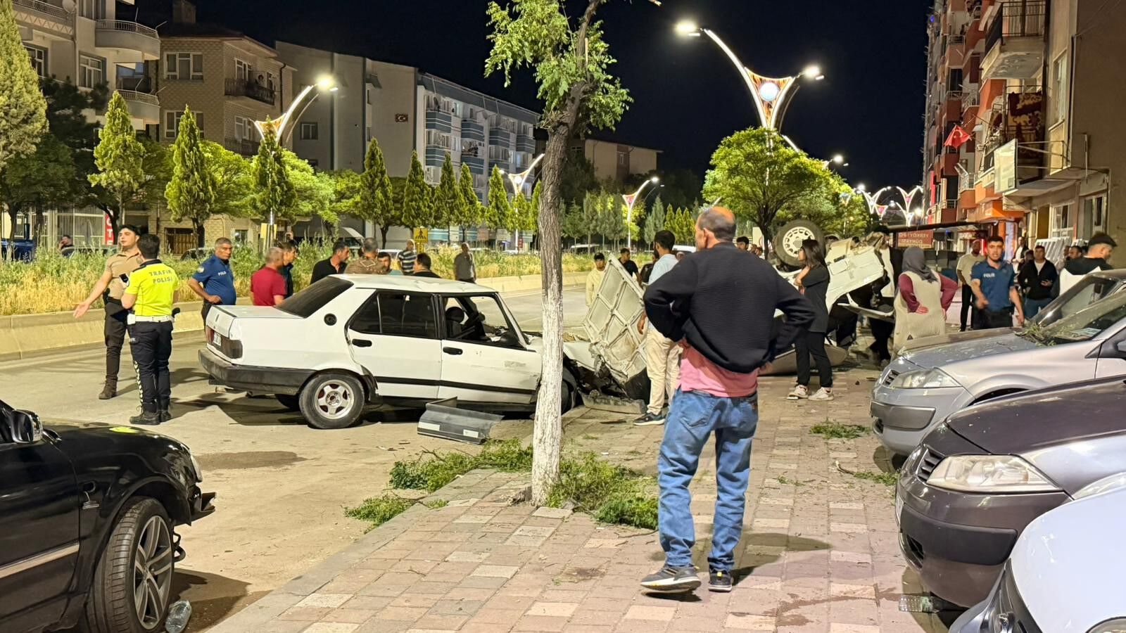 Yozgat'ta Zincirleme Kaza 3 Yaralı