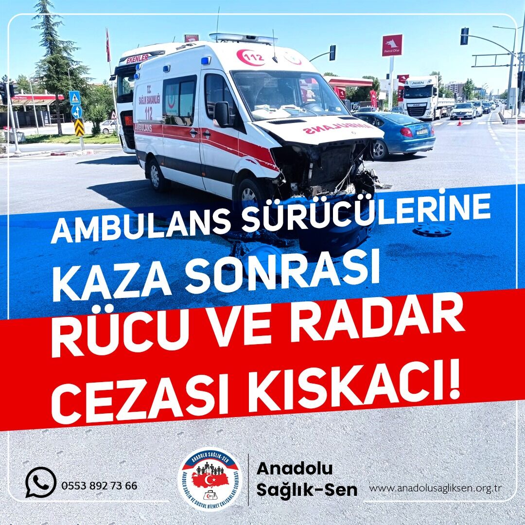 Ambulans Şögerlerine Ceza