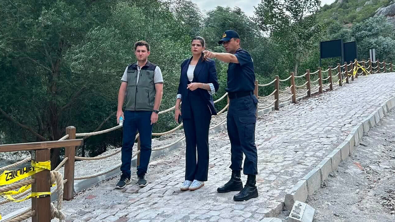 Kazankaya Kanyonu'na Girişler Geçici Kapatıldı (2)