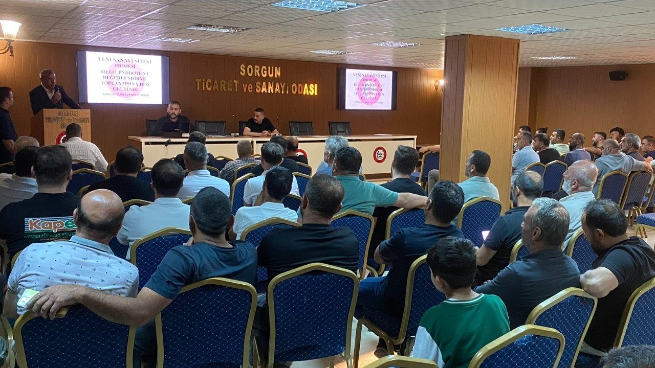 Sorgun'a Yeni Sanayi Sitesi Yolda Toki̇'den Söz Alındı (2)