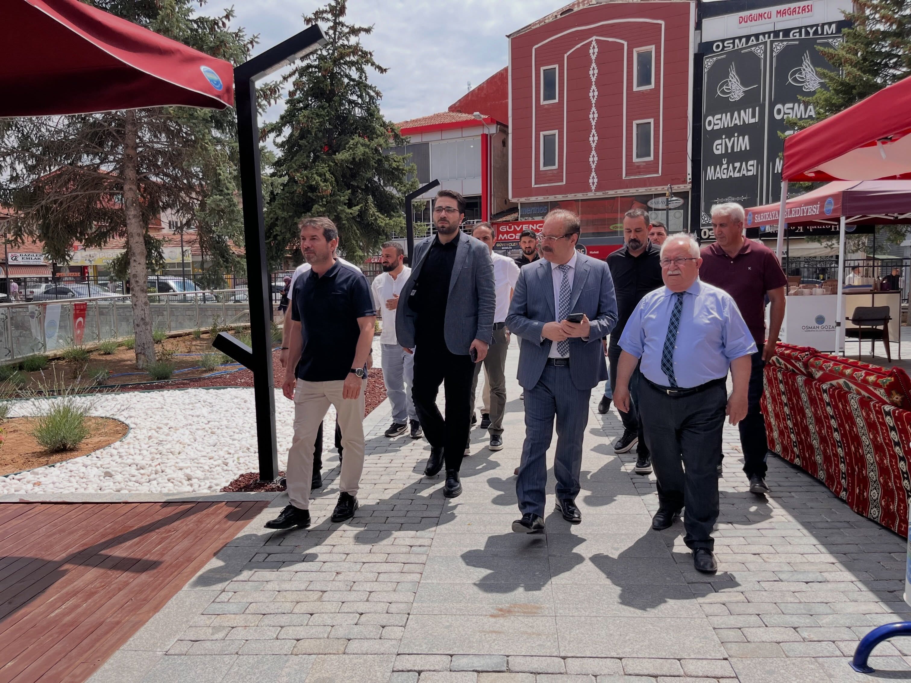 Yozgat Milletvekili Akgül'den Sarıkaya Millet Bahçesi'nde İnceleme (2)