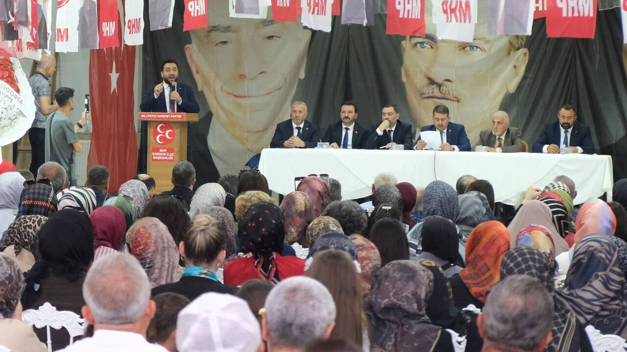 Yozgat'ın Sorgun İlçesinde Mhp'de Ağan Güven Tazeledi (1)