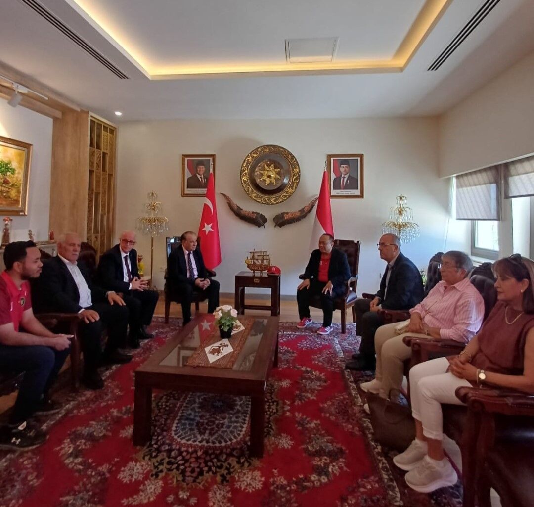 Engelli derneklerinden Endonezya Büyükelçiliği'nde iş birliği görüşmesi