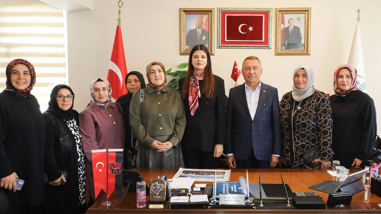 Fuat Oktay, Yozgat'ın Aydıncık İlçesinde Ziyaretlerde Bulundu (1)