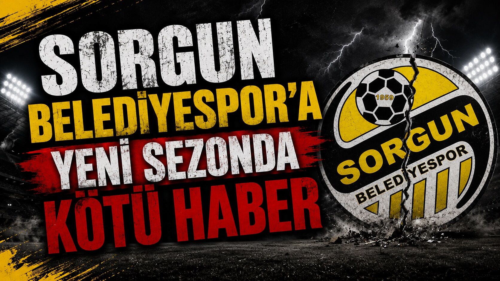 Sorgun Belediyespor'a Yeni Sezonda Kötü Haber