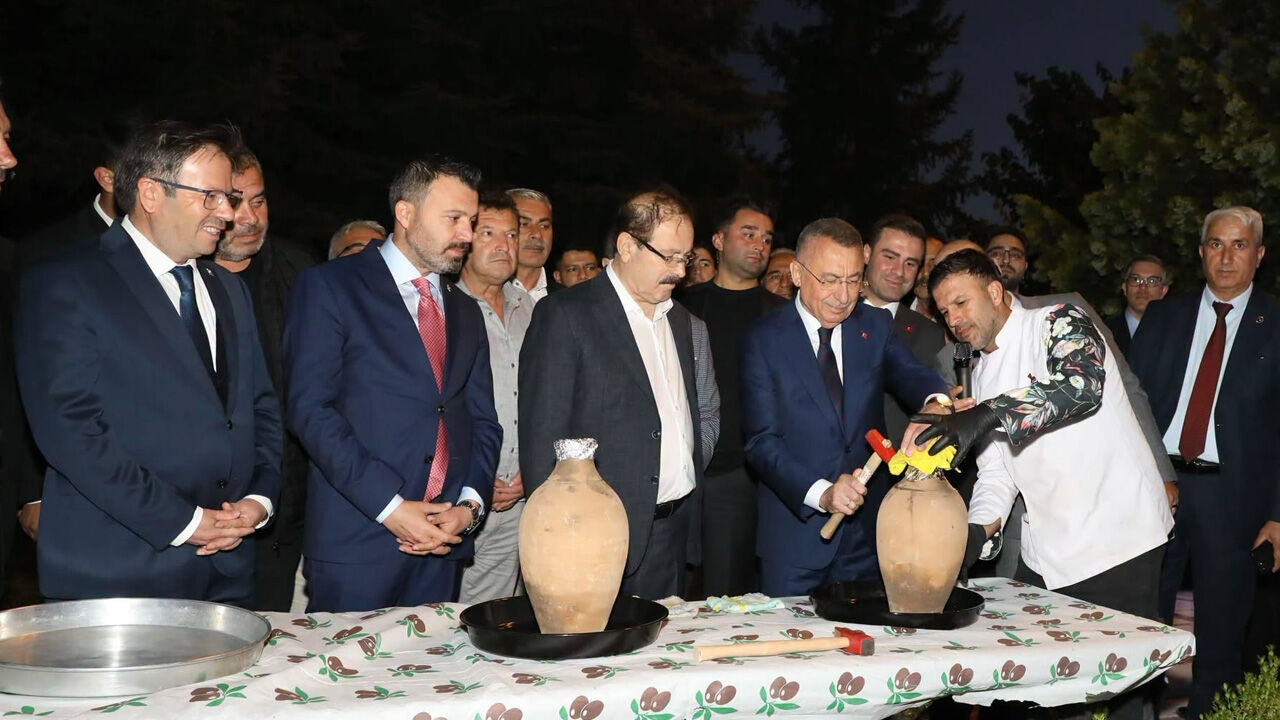 Yozgat'ta Fuat Oktay'a Sıcak Karşılama (1)
