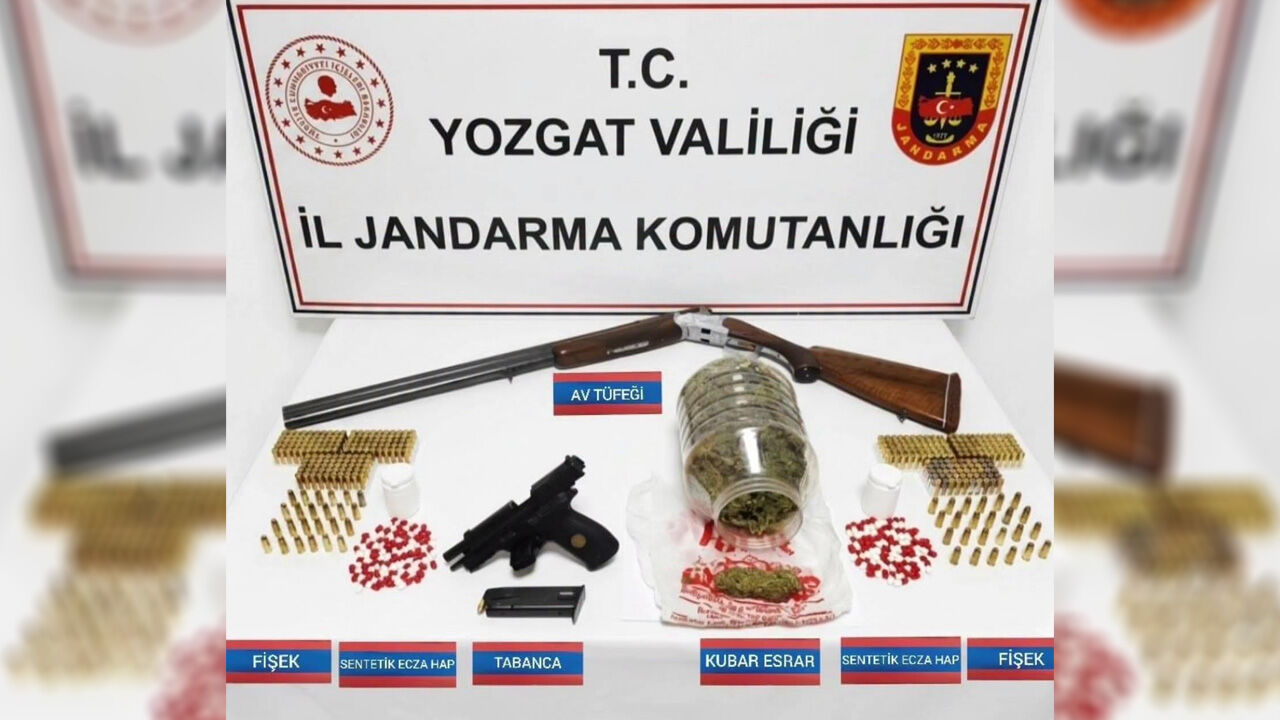 Yozgat'ta Jandarmadan Uyuşturucu Operasyonu