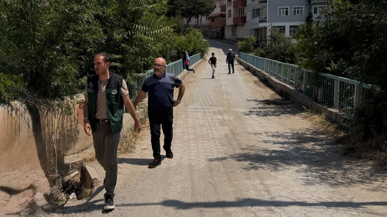 Yozgat'ta Kazankaya Deresi'nde Temizlik Sahada İncelendi (2)