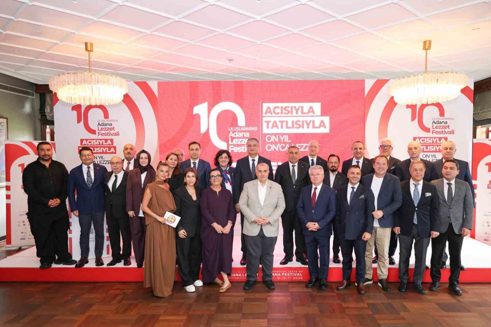 'Acısıyla tatlısıyla' Adana Lezzet Festivali 10'ncu kez 9-11 Ekim'de düzenlenecek