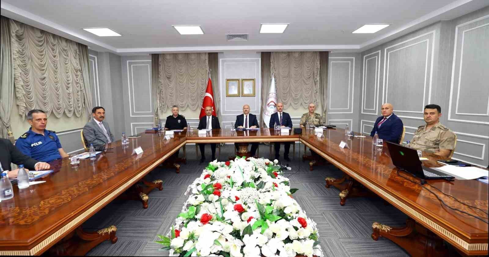 Adıyaman'da üniversitelerde huzur ve güvenlik toplantısı yapıldı